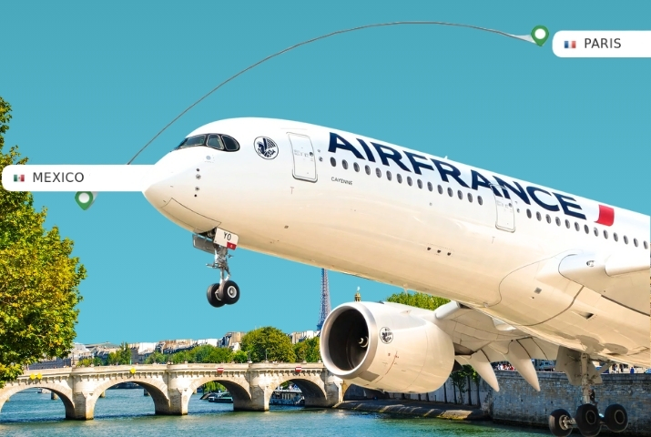 ¿Cómo Reservo un Vuelo de Air France Desde México a París?